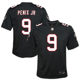 Michael Penix Jr. Atlanta Falcons Youth Alternate Game Jersey - Black cheap