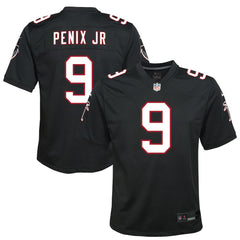 Michael Penix Jr. Atlanta Falcons Youth Alternate Game Jersey - Black cheap