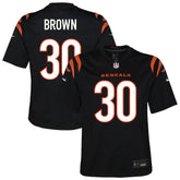 Chase Brown Cincinnati Bengals Youth Youth - Black for sale