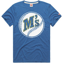 Seattle Mariners Homage Hyper Local Refresh T-Shirt Royal