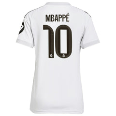 Kylian Mbappé Real Madrid Women's 2025/26 Home Replica Player Jersey - White for sale