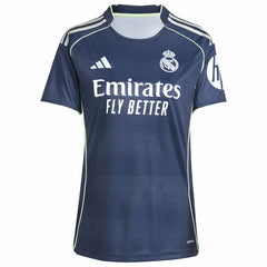 Kylian Mbappé Real Madrid Women's 2025/26 Away Replica Player Jersey - Blue for sale