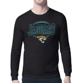 Jacksonville Jaguars Starter Team Track Graphic Long Sleeve T-Shirt - Black online