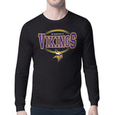 Minnesota Vikings Starter Team Track Graphic Long Sleeve T-Shirt - Black online