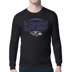Baltimore Ravens Starter Team Track Graphic Long Sleeve T-Shirt - Black sale