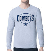 Dallas Cowboys Starter Team Track Graphic Long Sleeve T-Shirt - Heather Gray sale