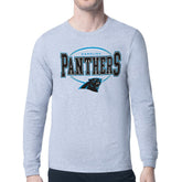 Carolina Panthers Starter Team Track Graphic Long Sleeve T-Shirt - Heather Gray on sale