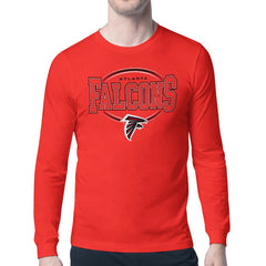 Atlanta Falcons Starter Team Track Graphic Long Sleeve T-Shirt - Red sale