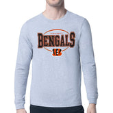 Cincinnati Bengals Starter Team Track Graphic Long Sleeve T-Shirt - Heather Gray for sale