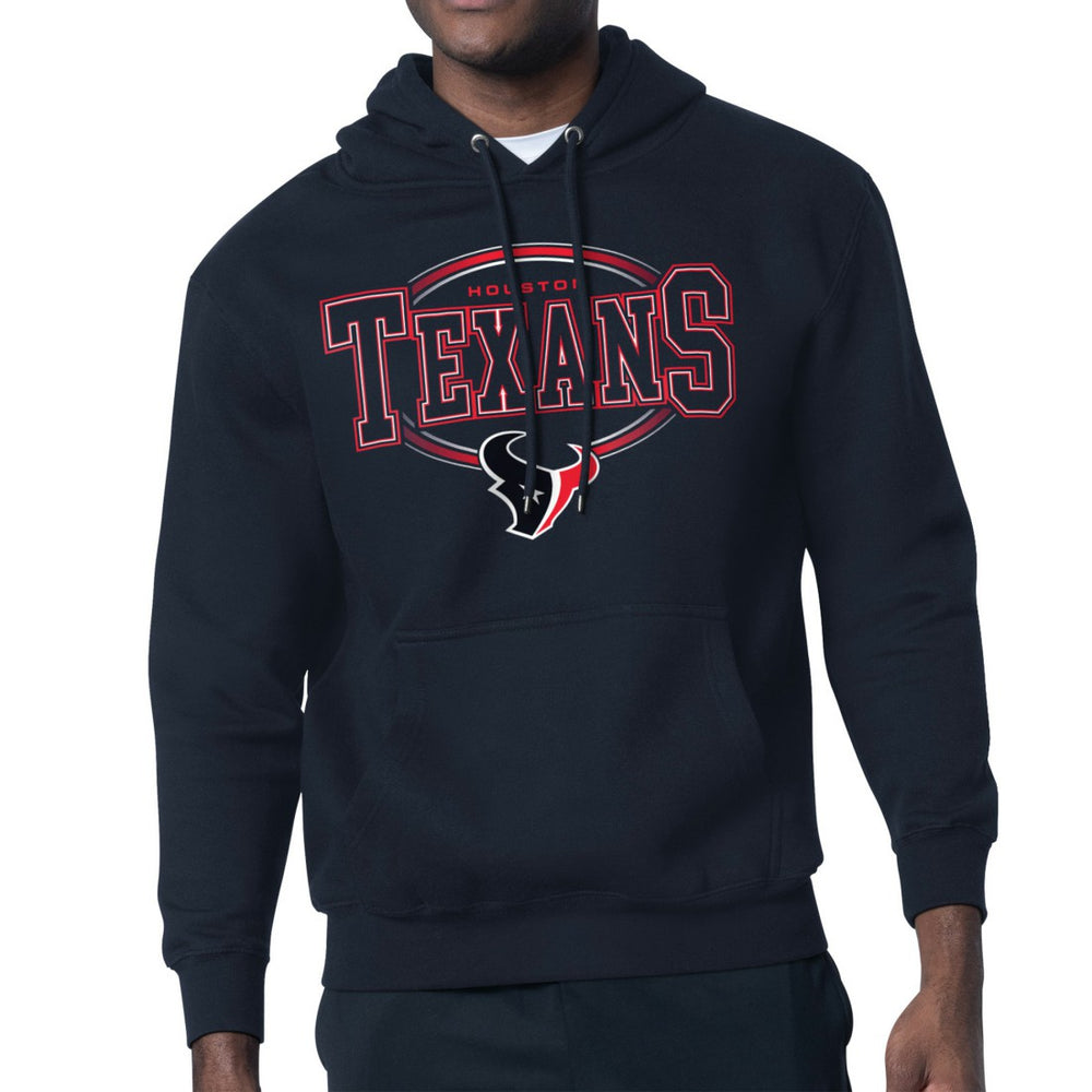 Houston Texans Starter Team Track Graphic Pullover Hoodie - Navy discount