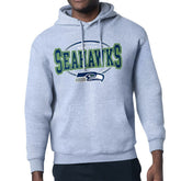 Seattle Seahawks Starter Team Track Graphic Pullover Hoodie - Heather Gray outlet