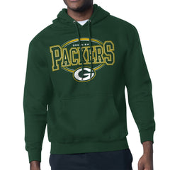 Green Bay Packers Starter Team Track Graphic Pullover Hoodie - Green outlet