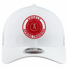 Los Angeles Angels 2026 Spring Training Fan Pack 9SEVENTY Adjustable Trucker Hat White