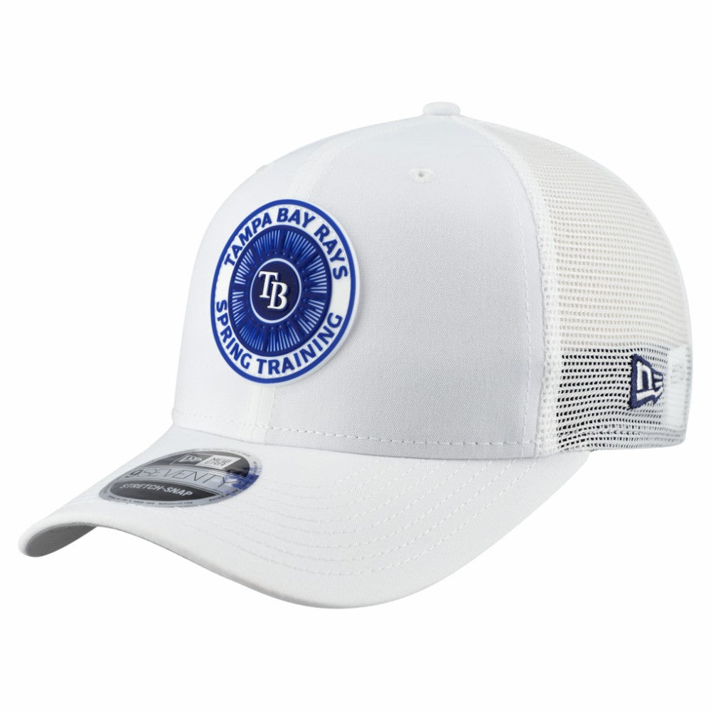 Tampa Bay Rays 2026 Spring Training Fan Pack 9SEVENTY Adjustable Trucker Hat White