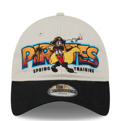 Pittsburgh Pirates Youth 2026 Spring Training Fan Pack Batter 9TWENTY Adjustable Hat Stone/Black