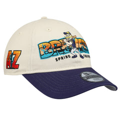 Milwaukee Brewers Youth 2026 Spring Training Fan Pack Batter 9TWENTY Adjustable Hat Stone/Navy