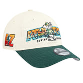 Athletics Youth 2026 Spring Training Fan Pack Batter 9TWENTY Adjustable Hat Stone/Green