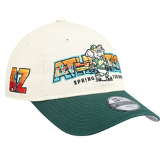 Athletics Youth 2026 Spring Training Fan Pack Batter 9TWENTY Adjustable Hat Stone/Green