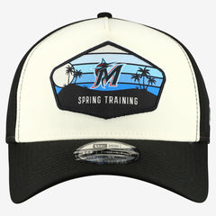 Miami Marlins 2026 Spring Training Fan Pack Gradient 39THIRTY Flex Hat Stone