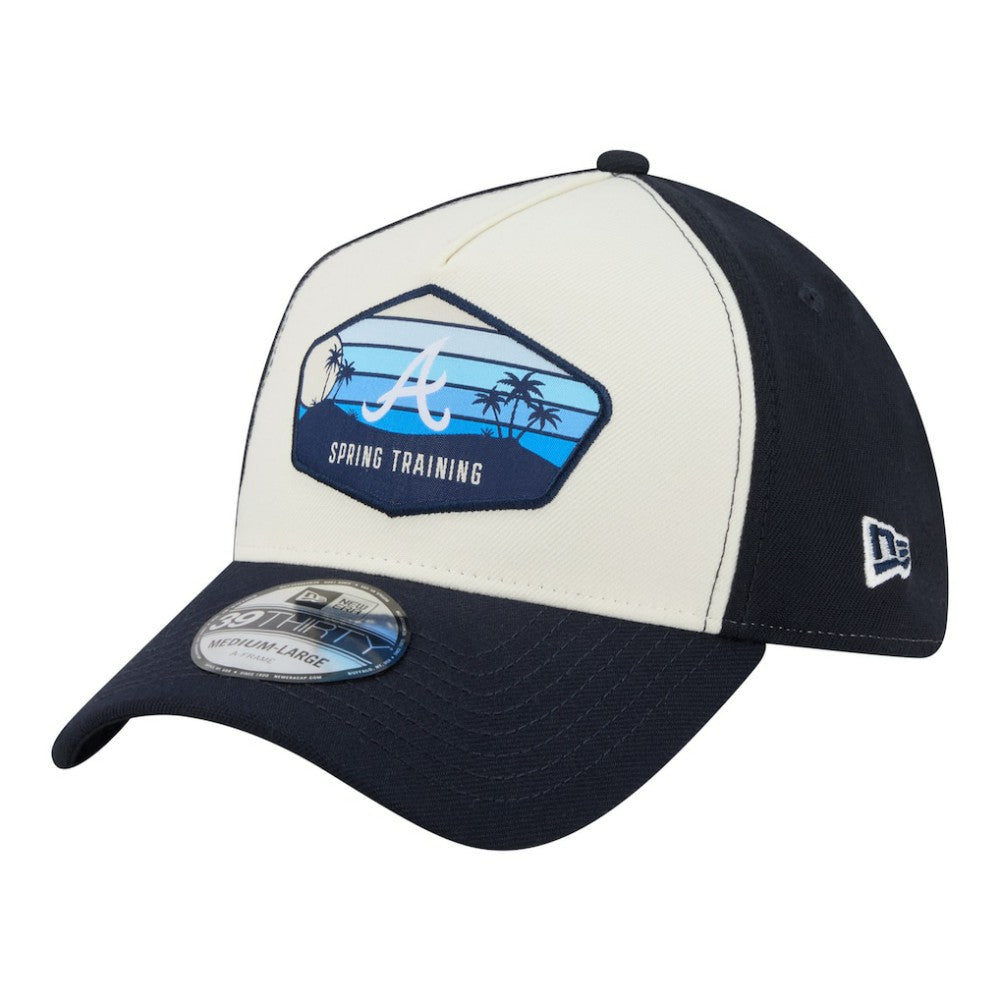Atlanta Braves 2026 Spring Training Fan Pack Gradient 39THIRTY Flex Hat Stone
