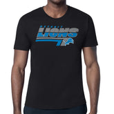 Detroit Lions Starter Logo Push Graphic T-Shirt - Black cheap