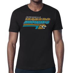 Jacksonville Jaguars Starter Logo Push Graphic T-Shirt - Black cheap