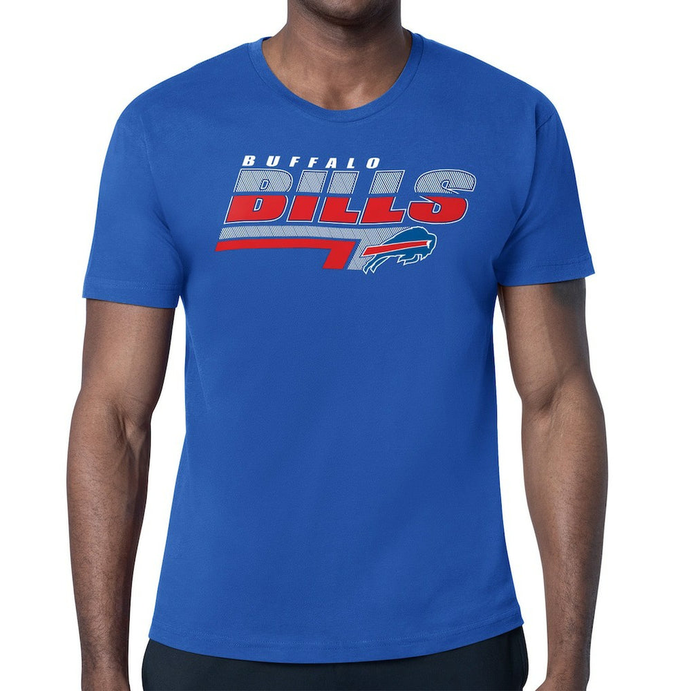 Buffalo Bills Starter Logo Push Graphic T-Shirt - Royal for sale
