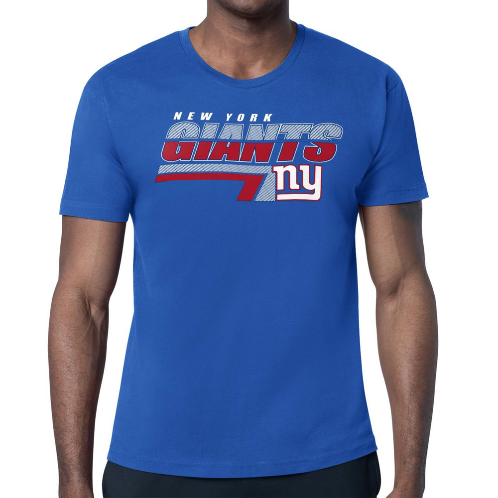 New York Giants Starter Logo Push Graphic T-Shirt - Royal on sale