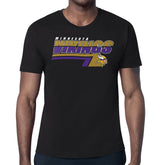 Minnesota Vikings Starter Logo Push Graphic T-Shirt - Black outlet