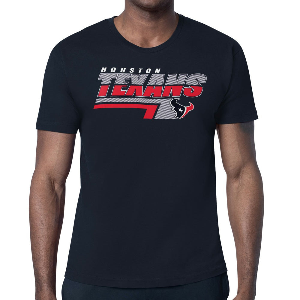 Houston Texans Starter Logo Push Graphic T-Shirt - Navy online