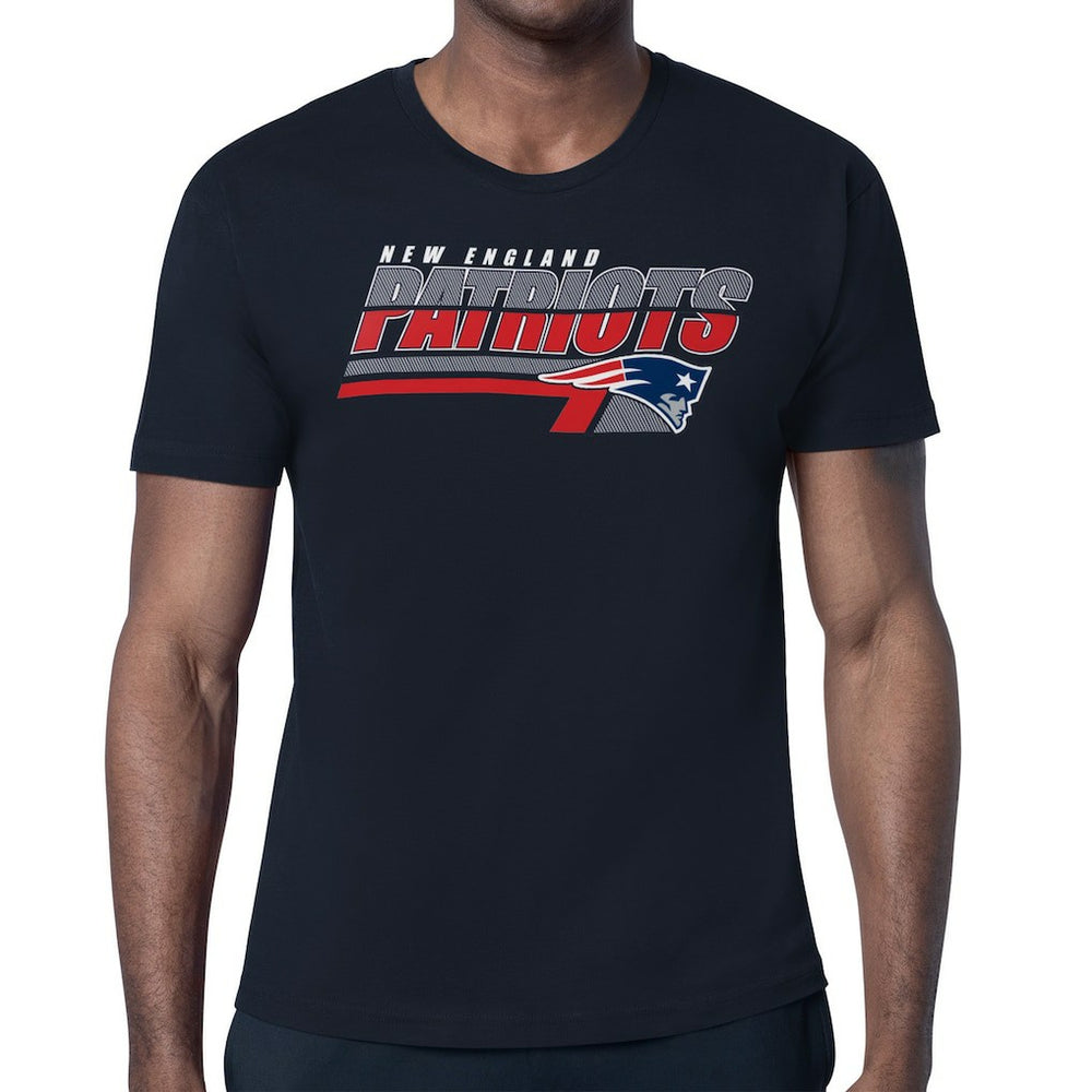 New England Patriots Starter Logo Push Graphic T-Shirt - Navy online