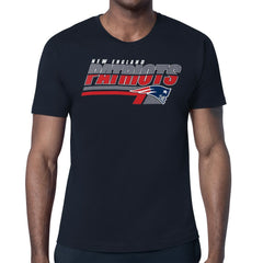 New England Patriots Starter Logo Push Graphic T-Shirt - Navy online