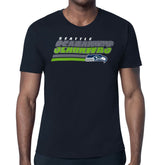 Seattle Seahawks Starter Logo Push Graphic T-Shirt - College Navy on sale