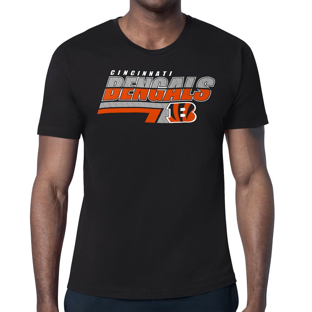 Cincinnati Bengals Starter Logo Push Graphic T-Shirt - Black online