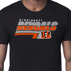 Cincinnati Bengals Starter Logo Push Graphic T-Shirt - Black online