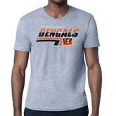 Cincinnati Bengals Starter Logo Push Graphic T-Shirt - Heather Gray for sale