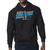 Carolina Panthers Starter Logo Push Graphic Hoodie - Black outlet