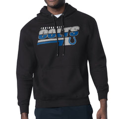 Indianapolis Colts Starter Logo Push Graphic Hoodie - Black online