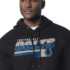 Indianapolis Colts Starter Logo Push Graphic Hoodie - Black online