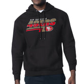 San Francisco 49ers Starter Logo Push Graphic Hoodie - Black online