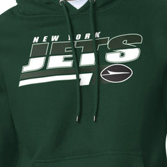 New York Jets Starter Logo Push Graphic Hoodie - Green sale