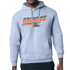 Denver Broncos Starter Logo Push Graphic Hoodie - Gray online