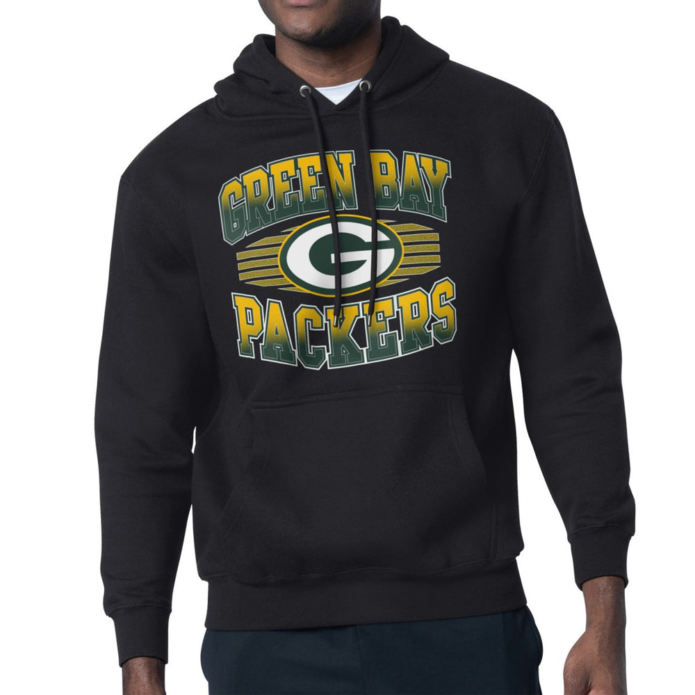 Green Bay Packers Starter Team Grit Graphic Hoodie - Black discount