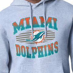 Miami Dolphins Starter Team Grit Graphic Hoodie - Heather Gray on sale