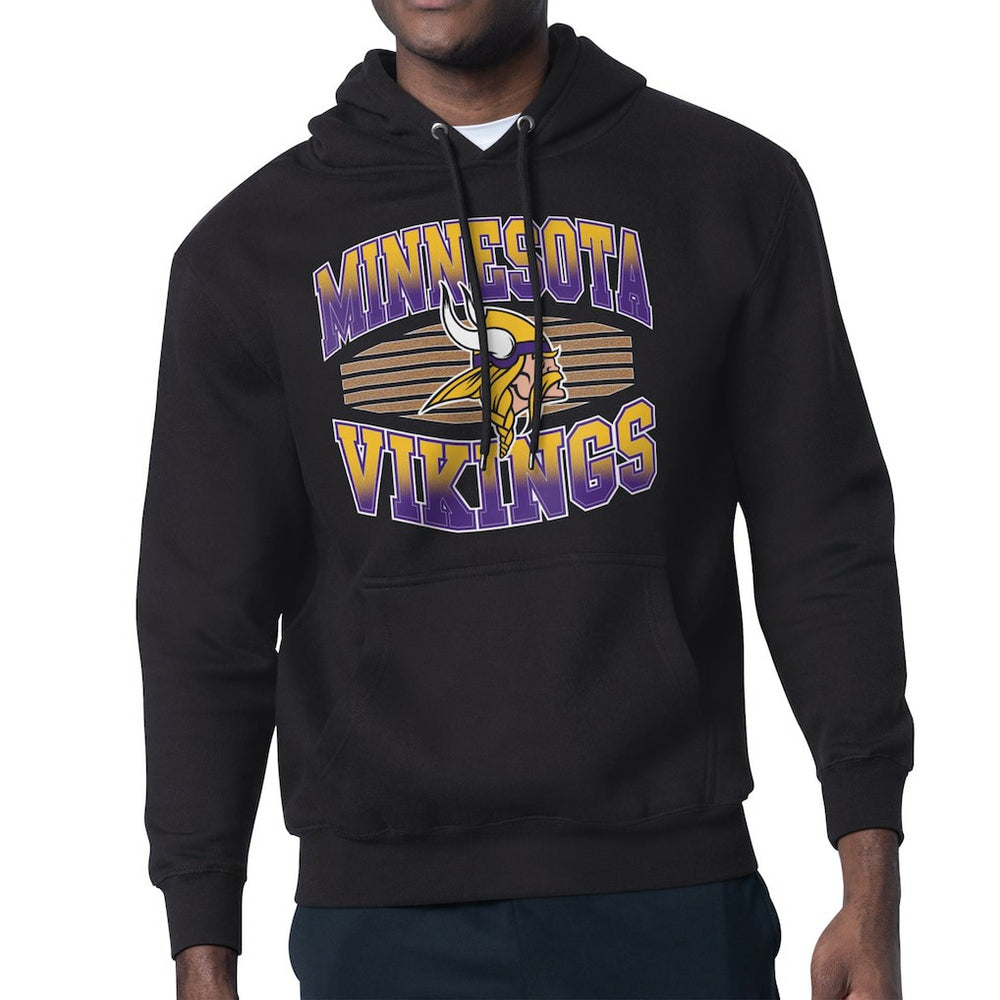 Minnesota Vikings Starter Team Grit Graphic Hoodie - Black on sale
