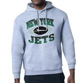 New York Jets Starter Team Grit Graphic Hoodie - Heather Gray sale