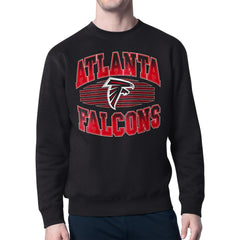 Atlanta Falcons Starter Team Grit Graphic Fleece Pullover Sweatshirt - Black online