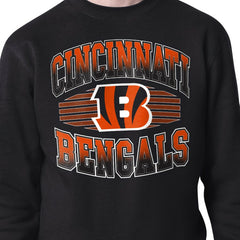 Cincinnati Bengals Starter Team Grit Graphic Fleece Pullover Sweatshirt - Black for sale
