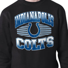 Indianapolis Colts Starter Team Grit Graphic Fleece Pullover Sweatshirt - Black sale