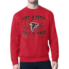 Atlanta Falcons Starter Team Grit Graphic Fleece Pullover Sweatshirt - Red discount